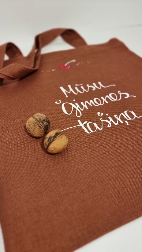 IEPIRKUMU TAŠIŅA  12  MŪSU ĢIMENES TAŠIŅA* RUDI BRŪNS